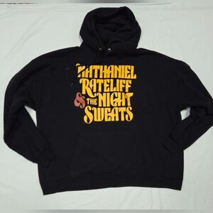 Nathaniel Rateliff And The Night Sweats Black Hoodie 2XL
